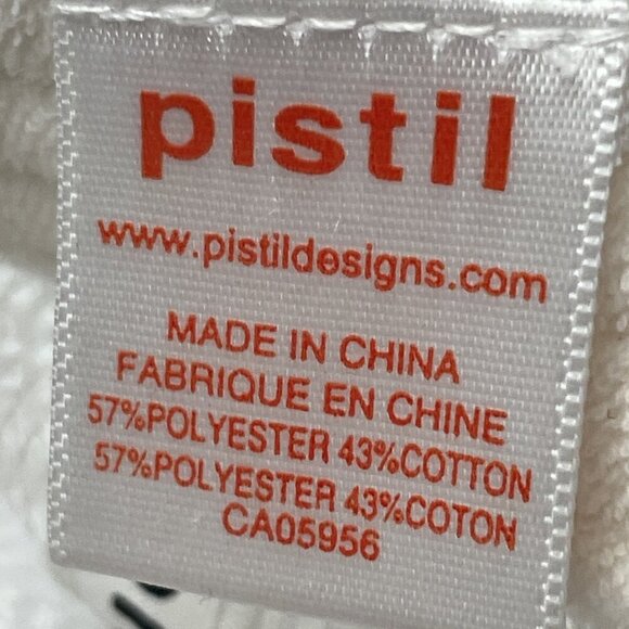 Pistil Trucker Hat Adult Snapback Corduroy Mesh Back Cotton Blend Red White - Picture 8 of 9